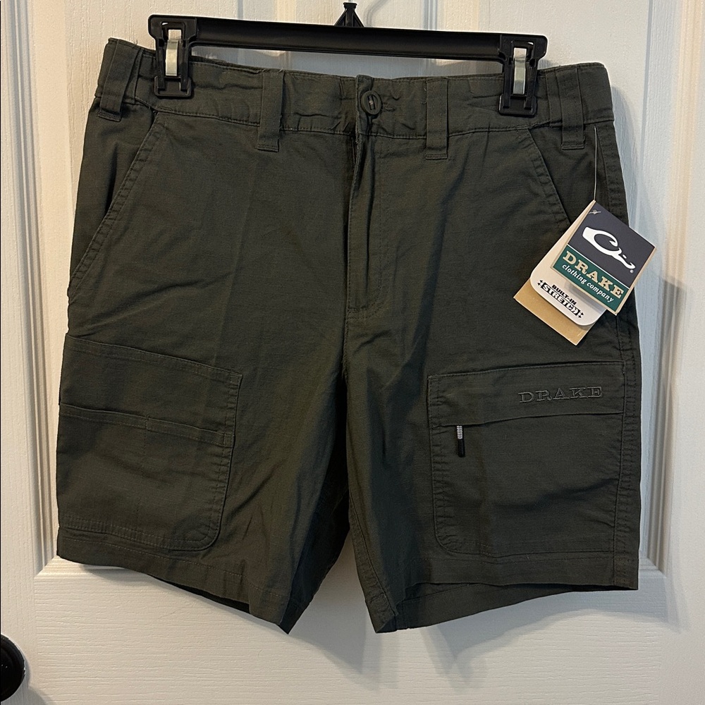 Drake 9 Pocket Ripstop Shorts Dark Gray